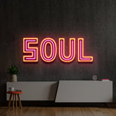 "Soul Studio" Custom Neon Sign