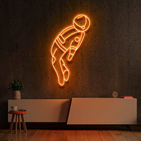 "Spaceman" Neon Sign by Neon Icons