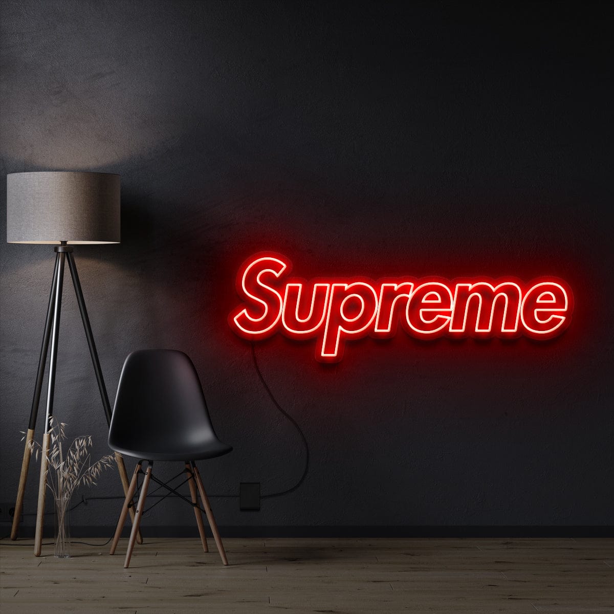 "Supreme" RGB Colour Changing Neon Sign