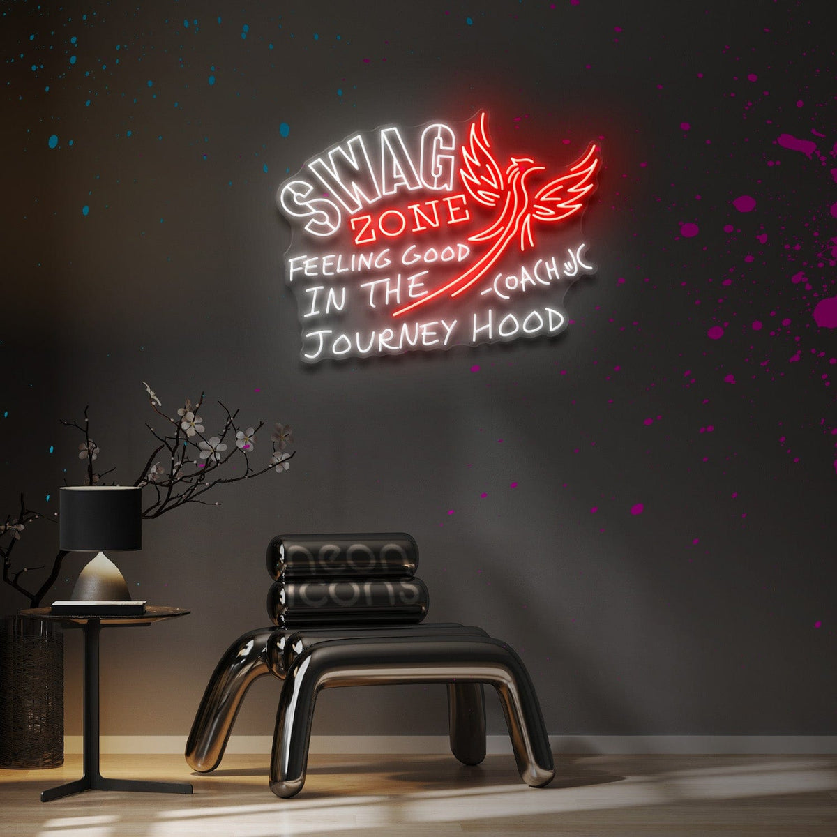 "Swag Zone" Custom Neon Sign