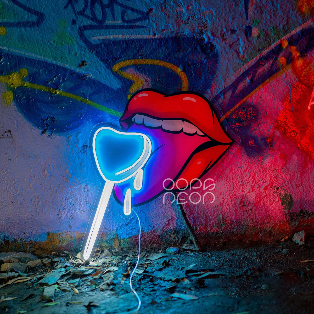 "Taste of Love" Neon x Acrylic Artwork
