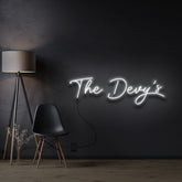 "The Devy's" Custom Neon Sign