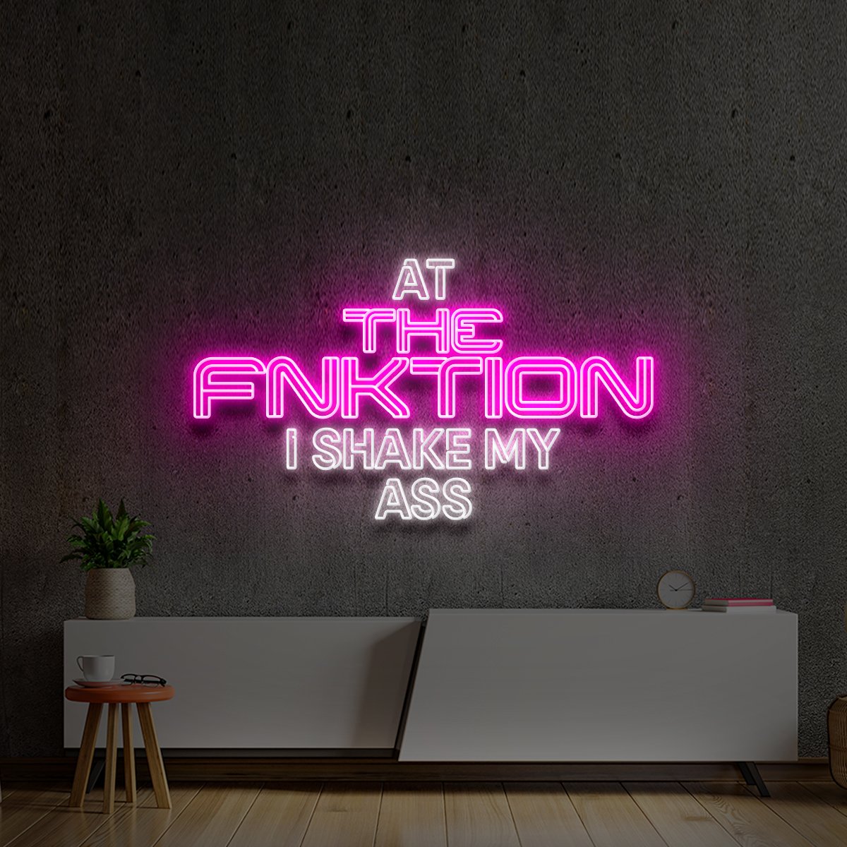 "The Fnktion" Custom Neon Sign