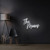 "The Moons" Custom Neon Sign