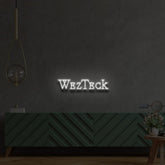 "Wezteck" Custom Neon Sign