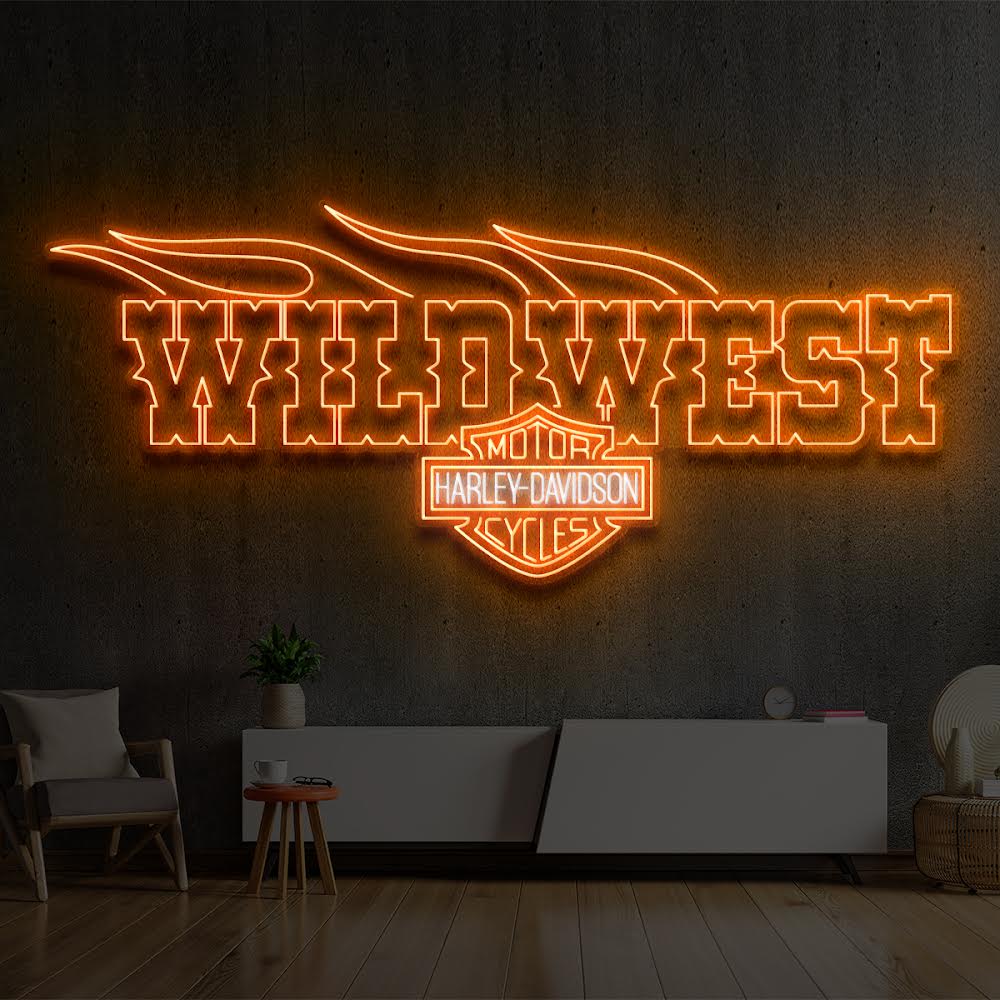 “Wild West" Custom Neon Sign