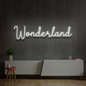 "Wonderland" Neon Sign by Neon Icons