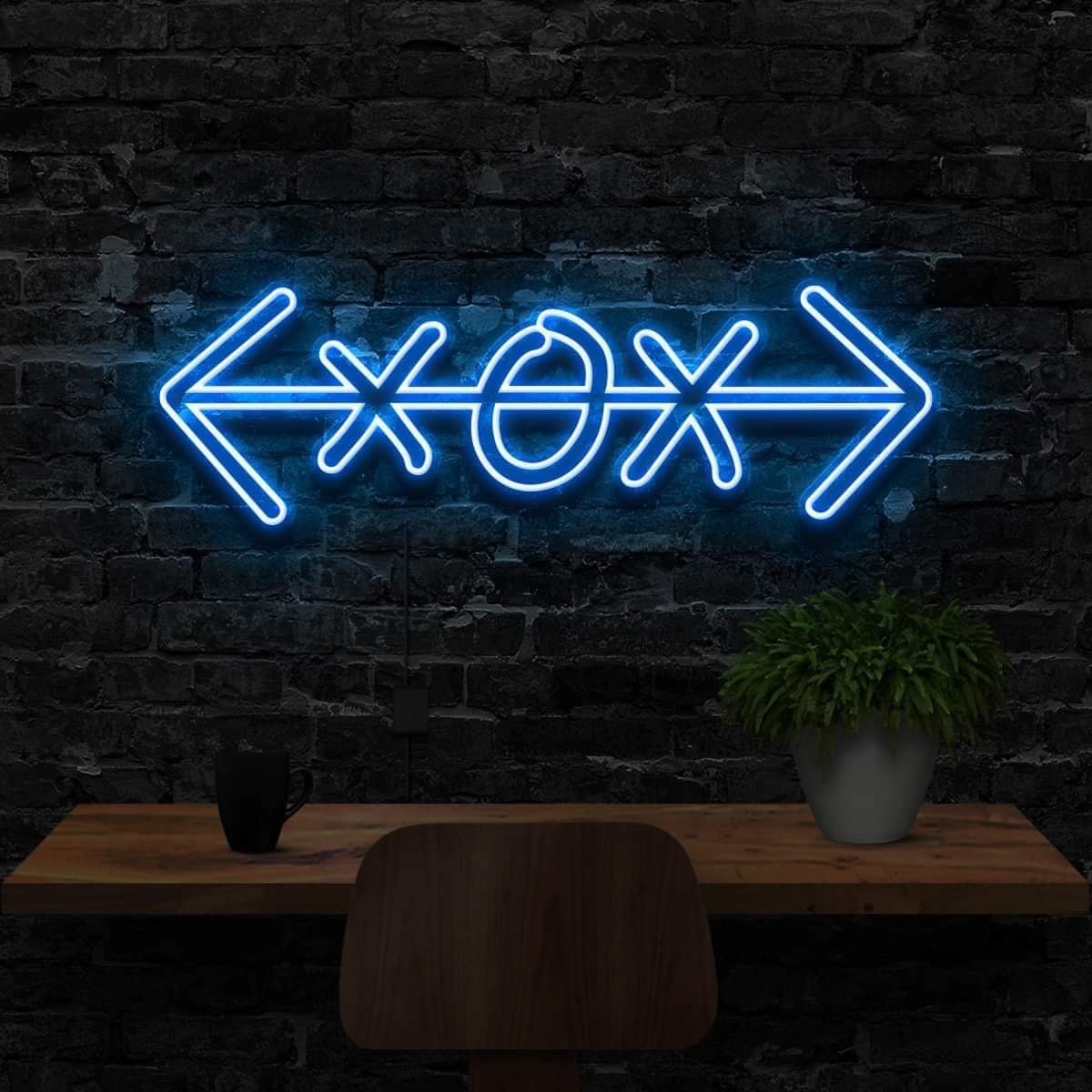 "XOX" Custom Neon Sign