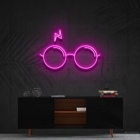 "You're a Wizard, Harry" Neon Sign 60cm (2ft) / Pink / Cut to Shape by Neon Icons