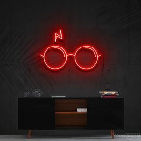 "You're a Wizard, Harry" Neon Sign 60cm (2ft) / Red / Cut to Shape by Neon Icons