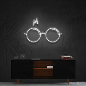 "You're a Wizard, Harry" Neon Sign 60cm (2ft) / White / Cut to Shape by Neon Icons